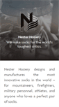 Mobile Screenshot of nesterhosiery.com